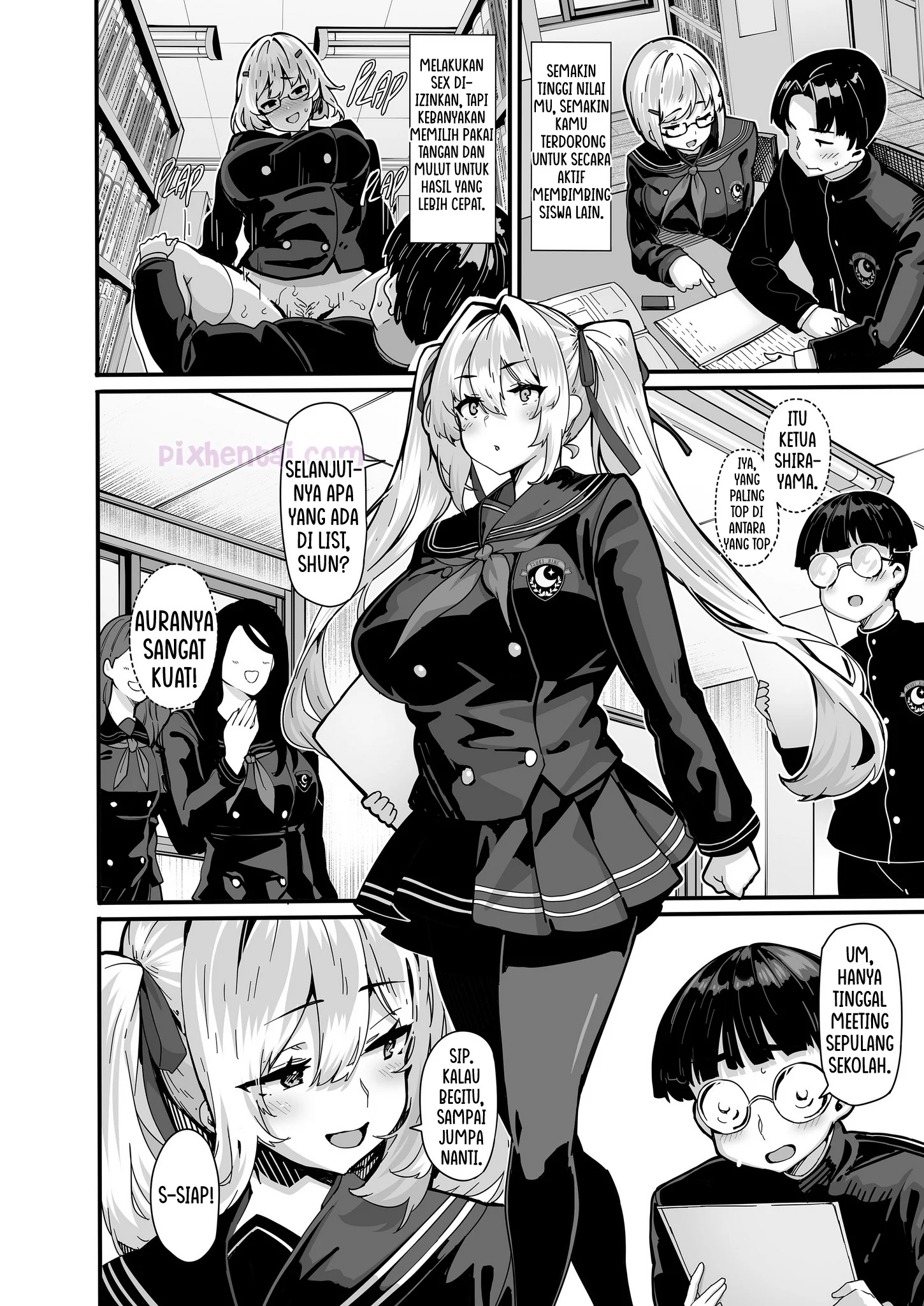 Komik hentai xxx manga sex bokep Offering a Guiding Pussy 3